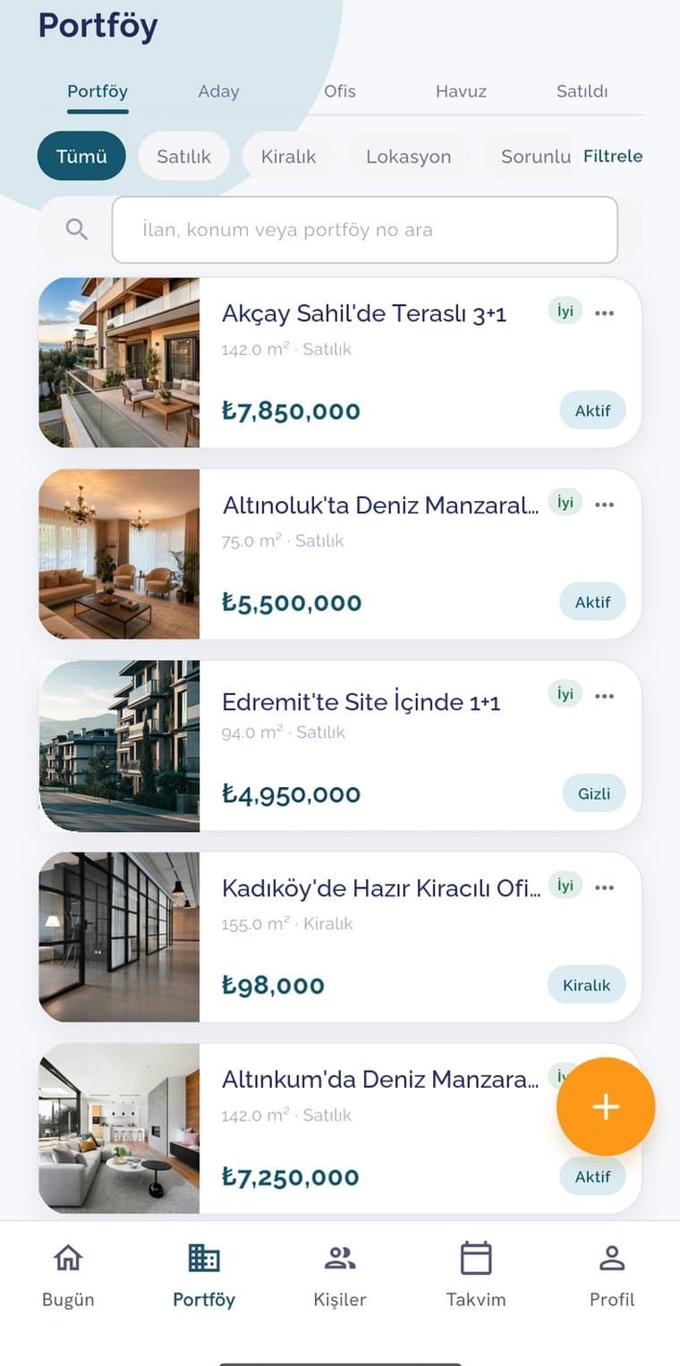 EmlakDiyo listing portfolio
